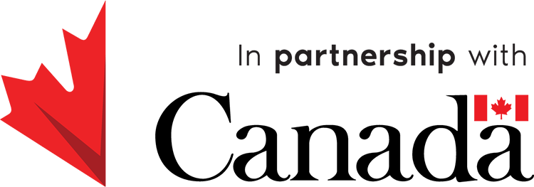 Logo: In partnership with Canada